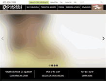 Tablet Screenshot of morrispublishing.com